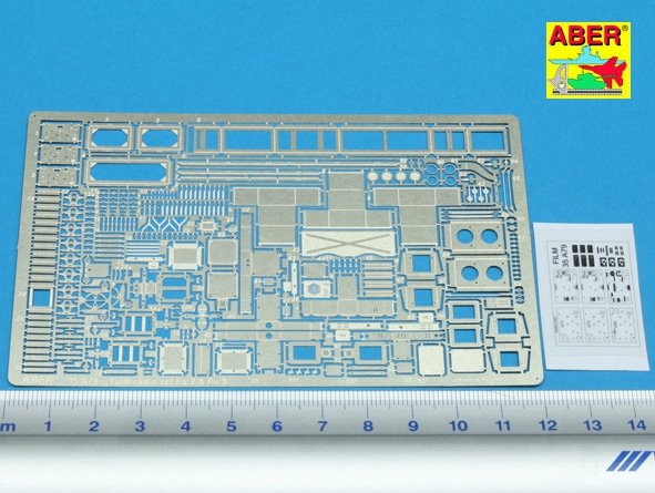 Aber 35A079 German Tank Radio Set Fu 2 and Fu 5 1/35 – imagen 2