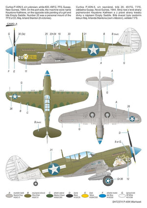 Special Hobby 72374 P-40N Warhawk 1/72 – imagen 11