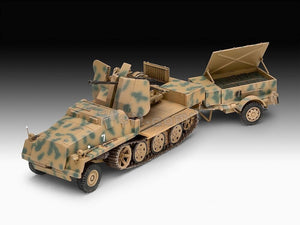 Revell 63293 sWS with Flak 43 and Sd.Ah. 58 Ammo Trailer Model Set 1/72 – imagen 2