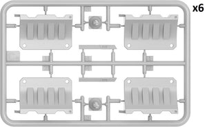 MiniArt 35634 PLASTIC BARRIER SET 1/35 – zdjęcie 5