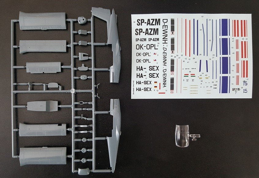 Kovozavody Prostejov KPM0142 Zlin Z-142 1/72 – imagen 3