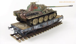 Sabre 35A02 German Railway Schwerer Plattformwagen Type SSys 1/35 – immagine 3