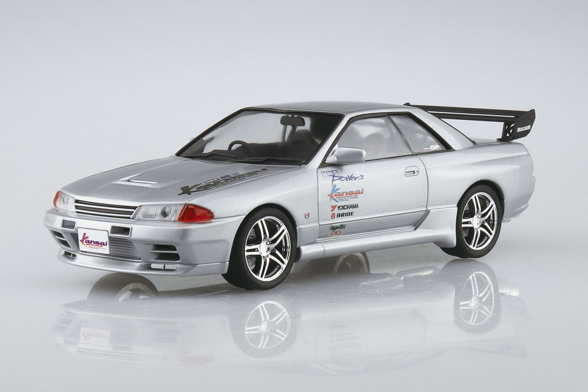 Aoshima 06453 HKS Kansai BNR32 SKYLINEGT-R &amp;#39;90 (NISSAN) 1/24 – imagen 2