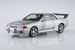 Aoshima 06453 HKS Kansai BNR32 SKYLINEGT-R &amp;#39;90 (NISSAN) 1/24 – imagen 2