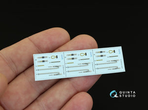 Quinta Studio QD48070 F-14D 3D-Printed &amp;amp; coloured Interior on decal paper (for Tamiya kit) 1/48 – imagen 3