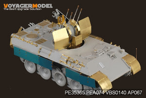 Maquette Voyager PE35365 Flak Panther Ausf D allemand de la Seconde Guerre mondiale avec Flak 38 pour DRAGON 6626 au 1/35 – image 4