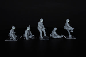 MiniArt 35496 British Tank Riders (NW Europe). Resin Heads 1 1/35 – zdjęcie 7