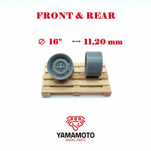 Yamamoto YMPRIM11 Wide Steelies / Szeroka Stal 16&amp;quot; 1/24 – Bild 2
