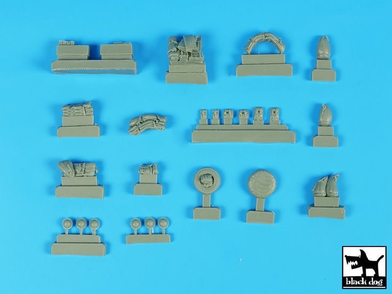 Black Dog T72116 Pattern 1920 accessories set for Roden 1/72 – Bild 4