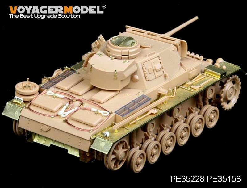 Voyager Model PE35228 WWII Pz.KPfw.III Ausf L For TAMIYA 35215 1/35 – imagen 3