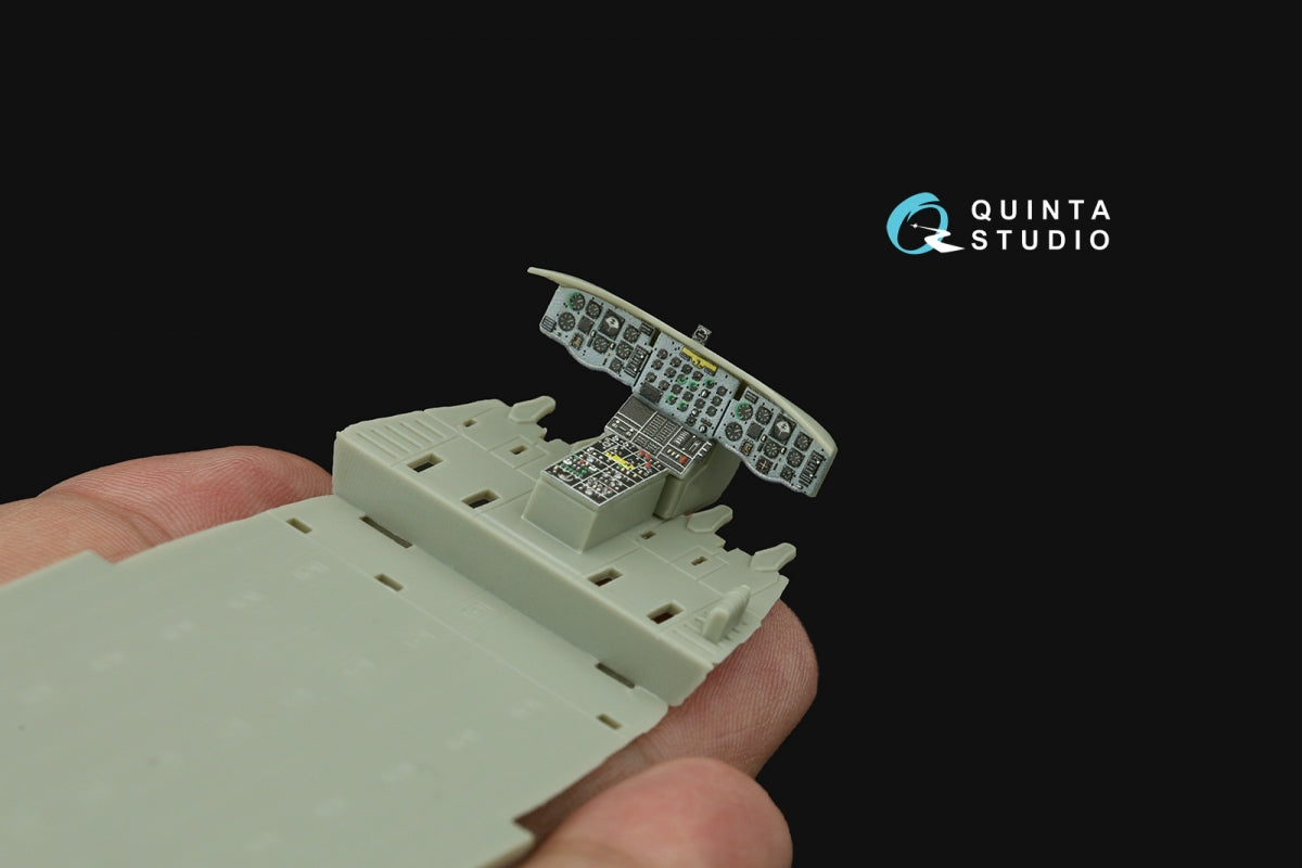Quinta Studio QD72174 CH-47A 3D-Printed coloured Interior on decal paper (Trumpeter) 1/72 – Bild 8