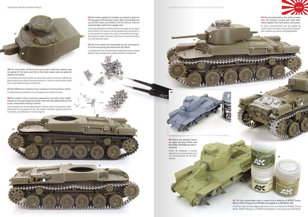 AK Interactive AK549 JAPANESE ARMOR IN WORLD WAR II – zdjęcie 2