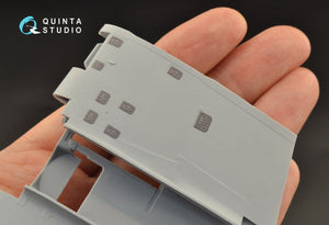 Quinta Studio QP48005 IL-2 (single seater) lights, hatches and panels (Zvezda) 1/48 – imagen 3