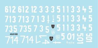 Star Decals 48-B1006 Wiking #1. Panthers of SS-Panzer Reg. 5 Wiking 1/48 – Bild 3