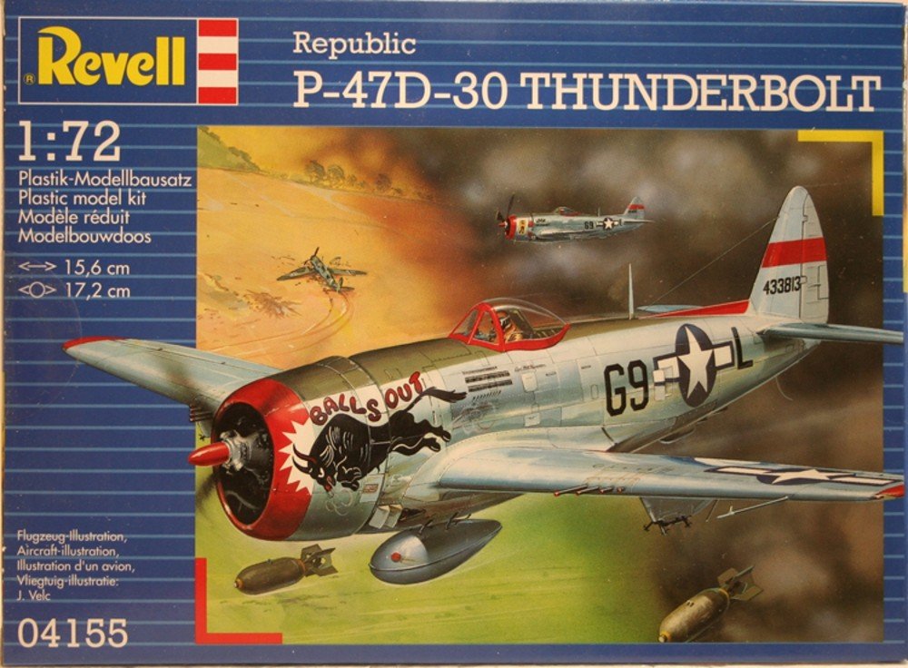 Revell 04155 P-47 D Thunderbolt 1/72