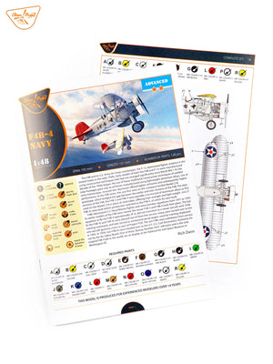 Clear Prop! CP4826 Boeing F4B-4 in US Navy Service 1/48 – immagine 31