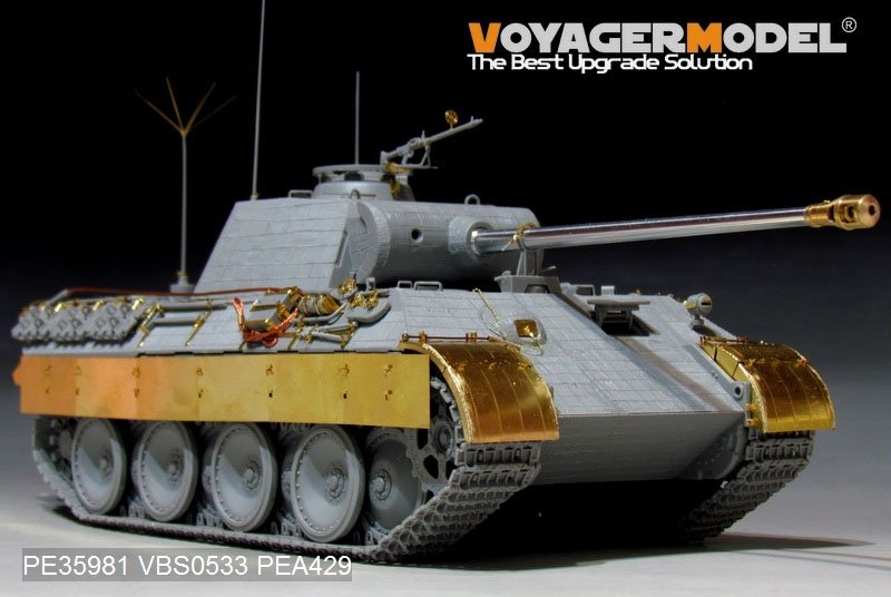 Voyager Model PE35981 WWII German Panther A Tank Basic For TAKOM 1/35 – Bild 2