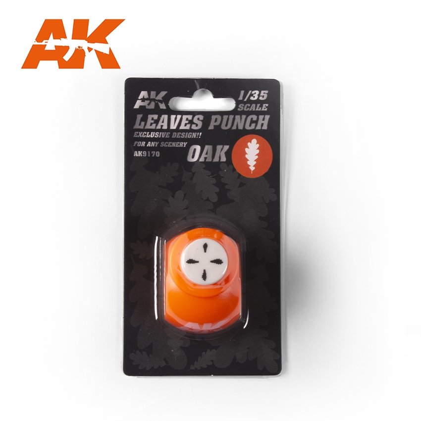 AK Interactive AK9170 LEAVES PUNCH OAK / Liście Dębu – zdjęcie 2