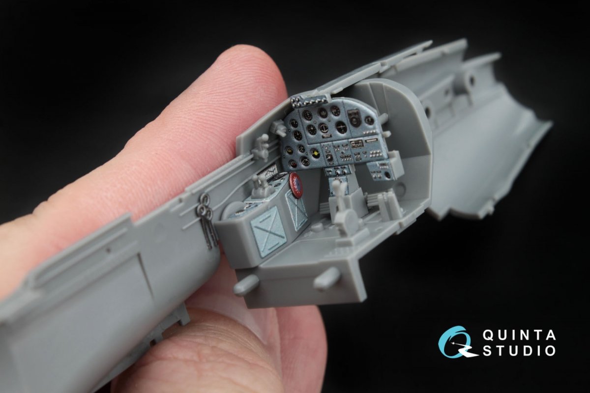 Quinta Studio QD48020 IL-2 3D-Printed &amp;amp; coloured Interior on decal paper (for Tamiya kit) 1/48 – imagen 3