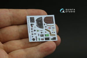 Intérieur imprimé en 3D et coloré sur papier décalcomanie Quinta Studio QD48136 Spitfire Mk.V (Tamiya) 1/48 – image 4