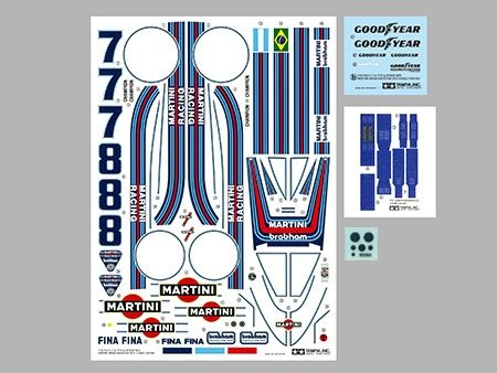 Tamiya 12042 Martini Brabham BT44B 1975 1/12 – Bild 10