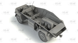 ICM 35110 Sd.Kfz. 247 Ausf.B, German Command Armoured Vehicle 1/35 – Bild 6