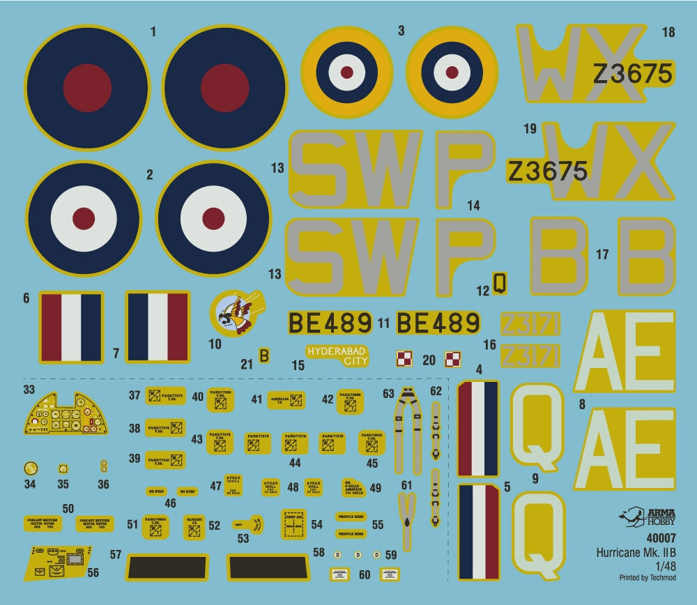 Arma Hobby 40007 Hurricane Mk.IIb 1/48 – immagine 3