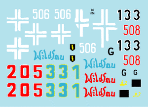 Star Decals 35-874 German Tanks in Hungary 1945 2 1/35 – imagen 3