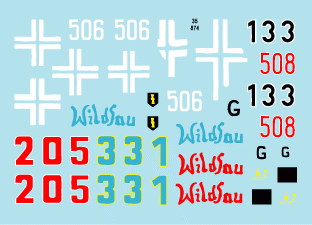 Star Decals 35-874 German Tanks in Hungary 1945 2 1/35 – imagen 3