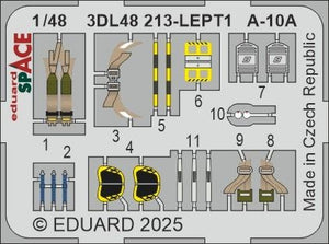 Eduard 3DL48213 A-10A SPACE GREAT WALL HOBBY 1/48 – imagen 4