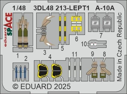 Eduard 3DL48213 A-10A SPACE GREAT WALL HOBBY 1/48 – imagen 4