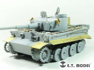 E.T. Model E35-249 WWII German TIGER I “Tunisian Initial” Basic (For DRAGON Smart Kit) 1/35 – imagen 2