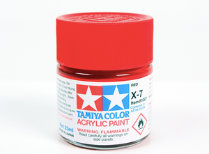 Tamiya 81007 Acrylic X-7 Red 23ml – image 2