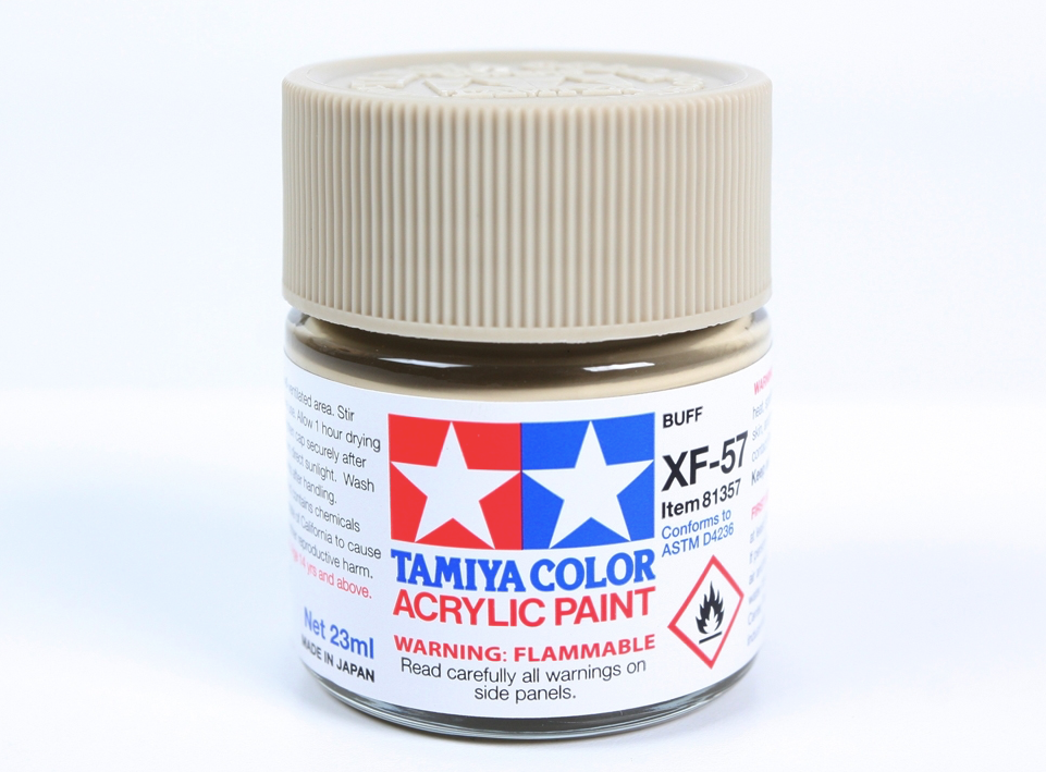 Tamiya 81357 Acryl XF-57 Buff 23ml – imagen 2