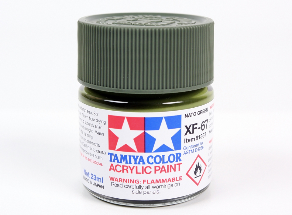 Tamiya 81367 Acryl XF-67 NATO Green 23ml – Bild 2