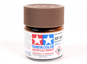 Tamiya 81368 Acryl XF-68 NATO Brown 23ml – imagen 2