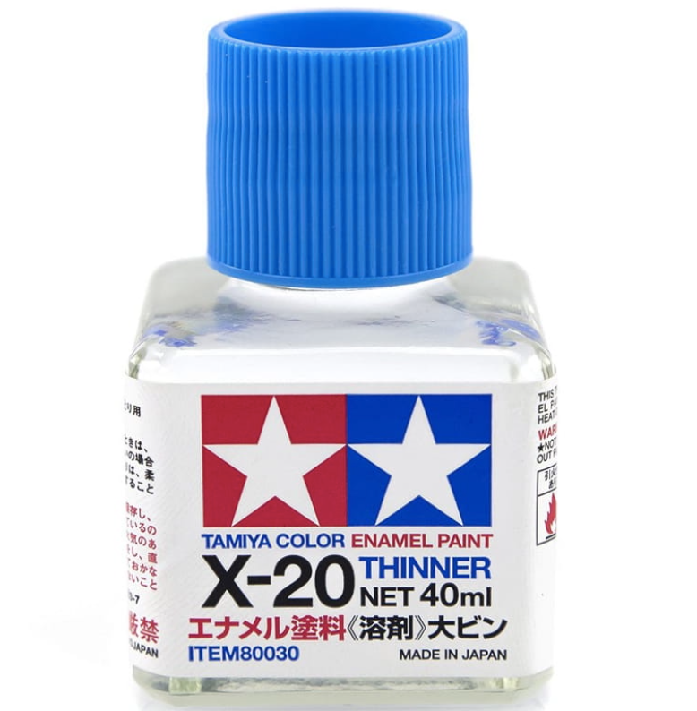 Tamiya X20 Enamel Thinner (46ml) (80030)