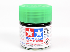 Tamiya 81025 Acryl X-25 Clear Green 23ml – Bild 2
