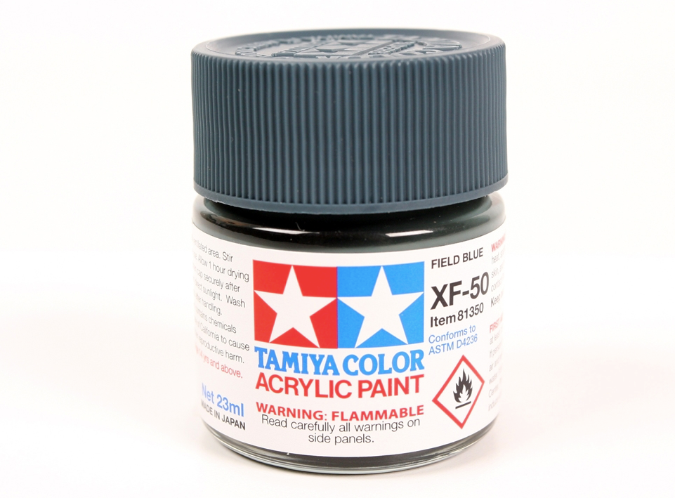 Tamiya 81350 Acrylic XF-50 Field Blue 23ml – image 2