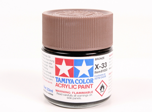 Tamiya 81033 Acryl X-33 Bronze 23ml – imagen 2