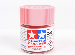 Tamiya 81017 Acryl X-17 Pink Gloss 23ml – immagine 2