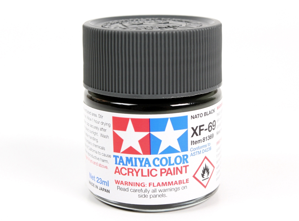 Tamiya 81369 Acryl XF-69 NATO Black 23ml – Bild 2