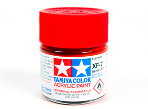 Tamiya 81307 Acryl XF-7 Flat Red 23ml – imagen 2