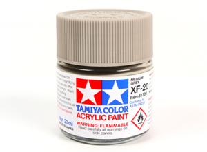 Tamiya 81320 Acryl XF-20 Medium Grey 23ml – Bild 2