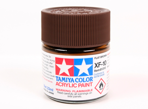 Tamiya 81310 Acryl XF-10 Flat Brown 23ml – imagen 2