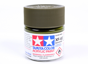 Tamiya 81362 Acryl XF-62 Olive Drab 23ml – immagine 2