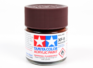 Tamiya 81309 Acryl XF-9 Hull Red 23ml – imagen 2