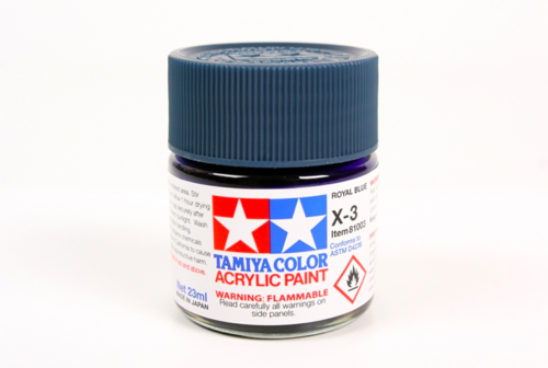 Tamiya 81003 Acryl X-3 Royal Blue 23ml – Bild 2