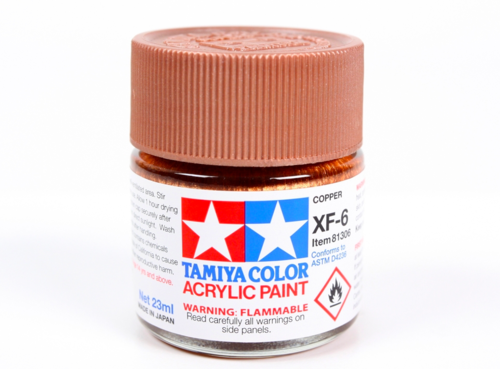 Tamiya 81306 Acryl XF-6 Copper 23ml – imagen 2