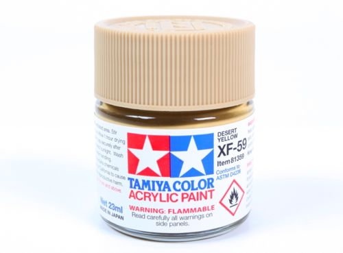 Tamiya 81359 Acryl XF-59 Desert Yellow 23ml – imagen 2